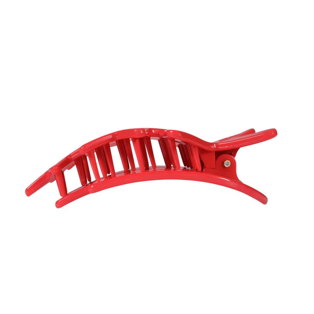 Red Shooting Star Large Teleties Flat Clip