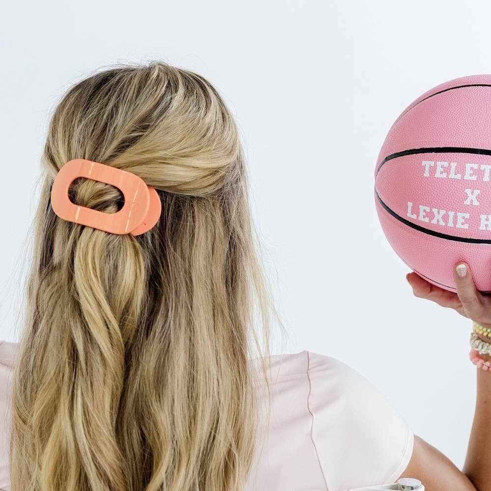 Lexie Hull Medium Flat Round Teleties Hair Clip