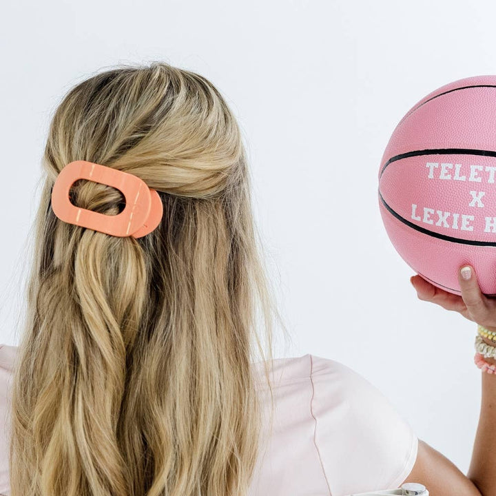 Lexie Hull Medium Flat Round Teleties Hair Clip