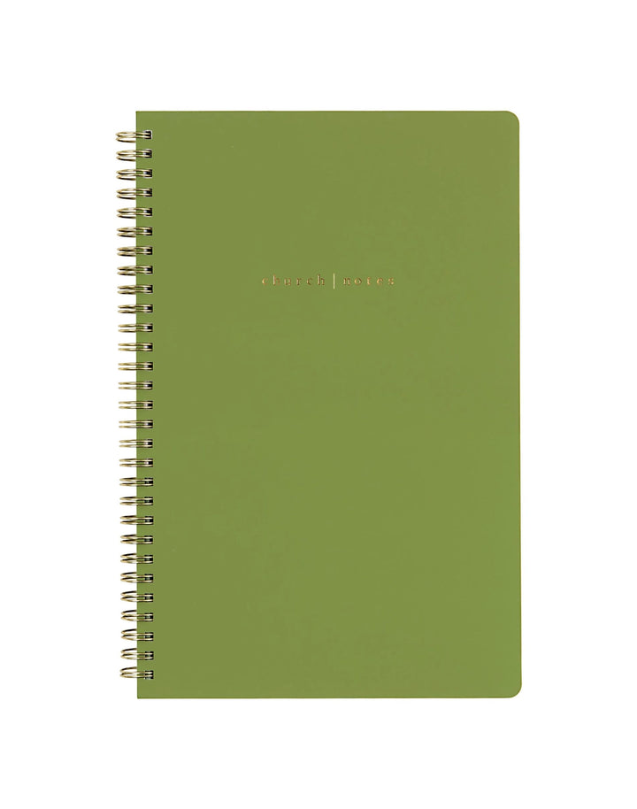 Church Notes Spiral Notepad