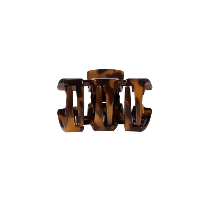 Tortoise Petite Classic Teleties Hair Clip
