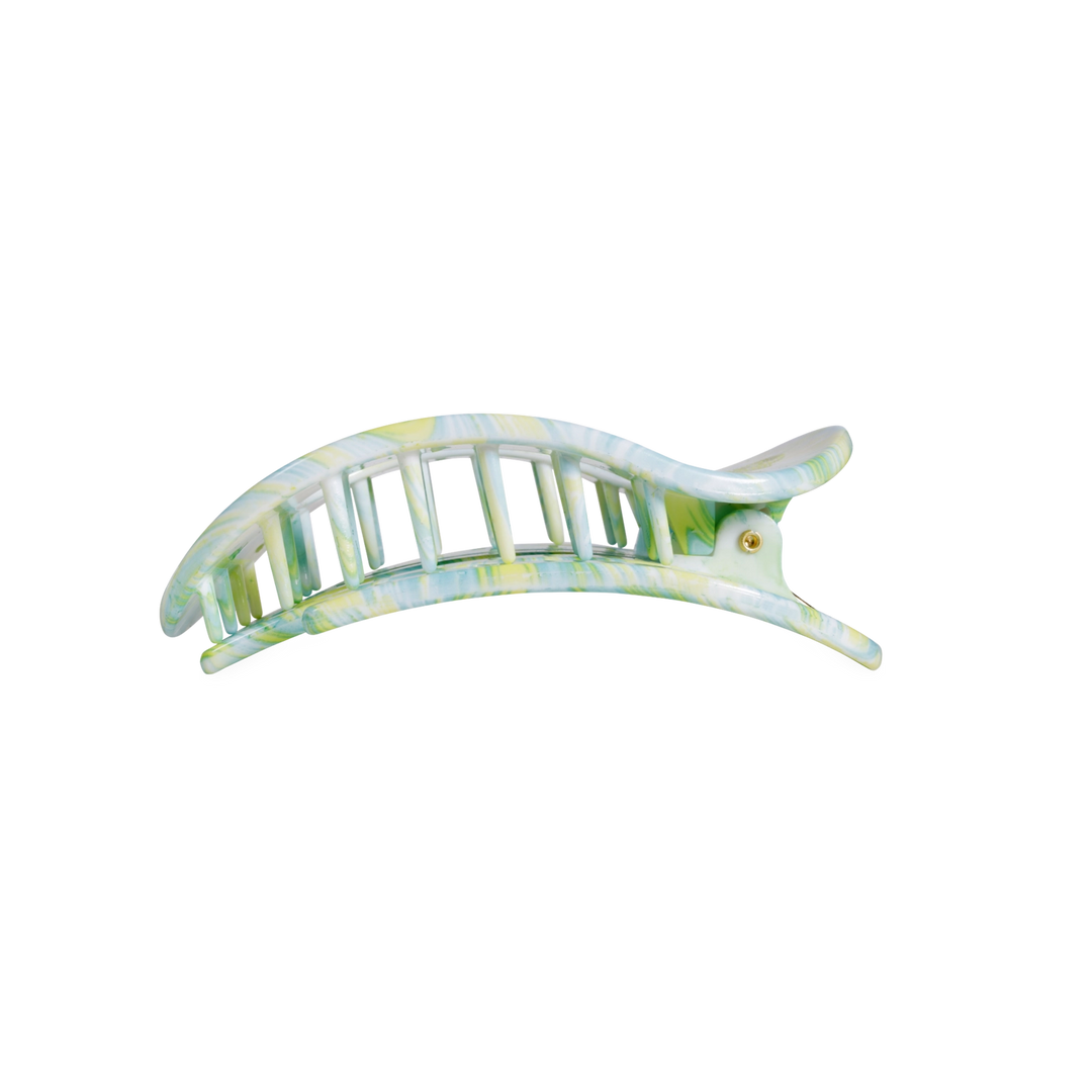 By The Sea Shore Medium Flat Round Teleties Clip
