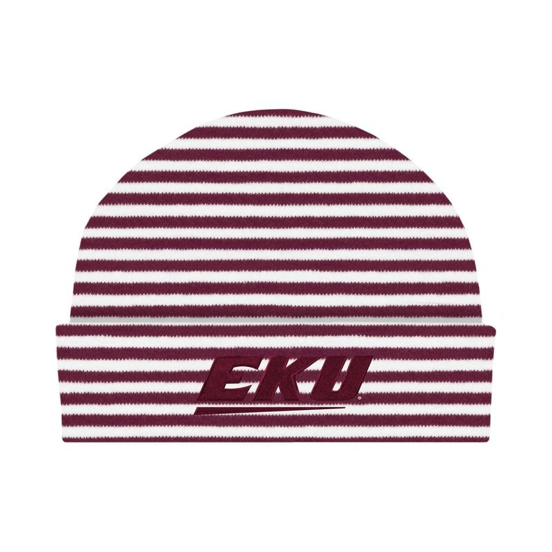 EKU Newborn Striped Knit Cap