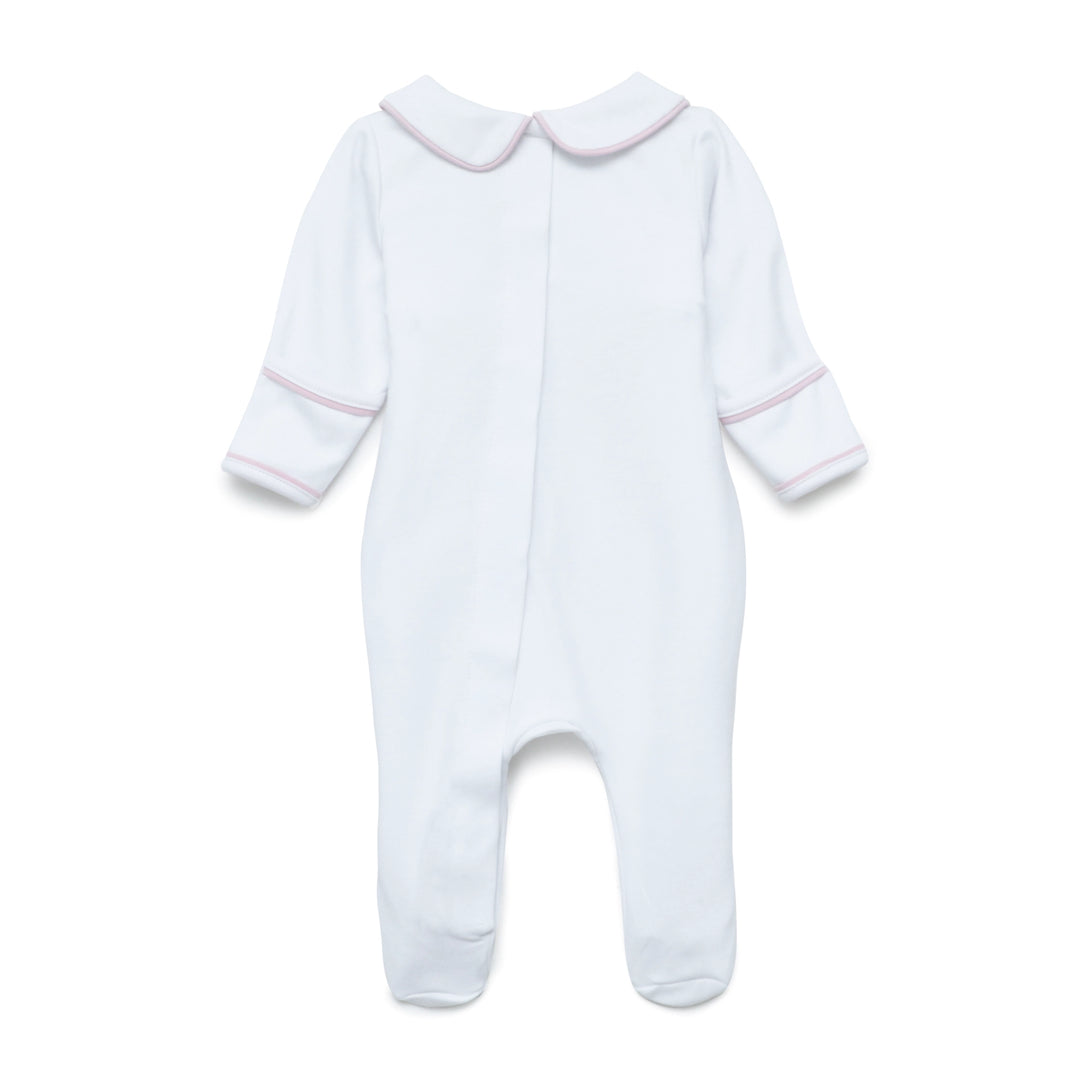 Poppy Smocked Footie