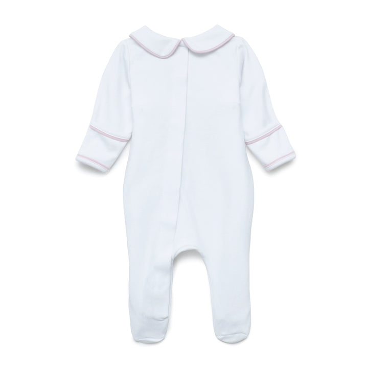 Poppy Smocked Footie
