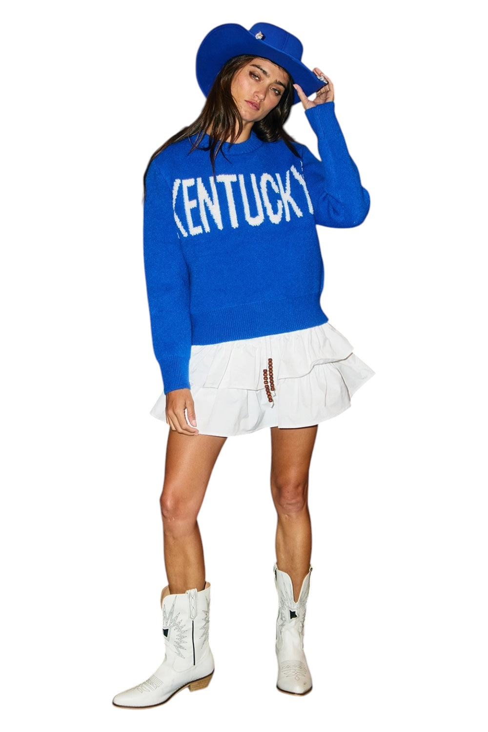 Kentucky Varsity Knit Sweater