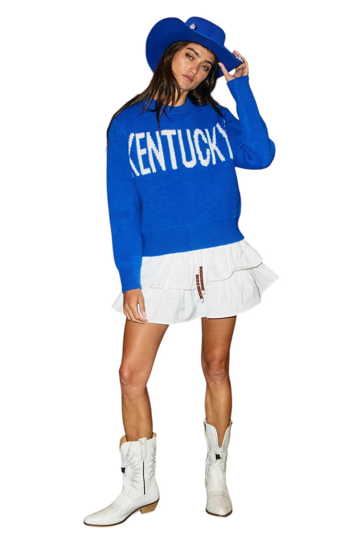 Kentucky Varsity Knit Sweater