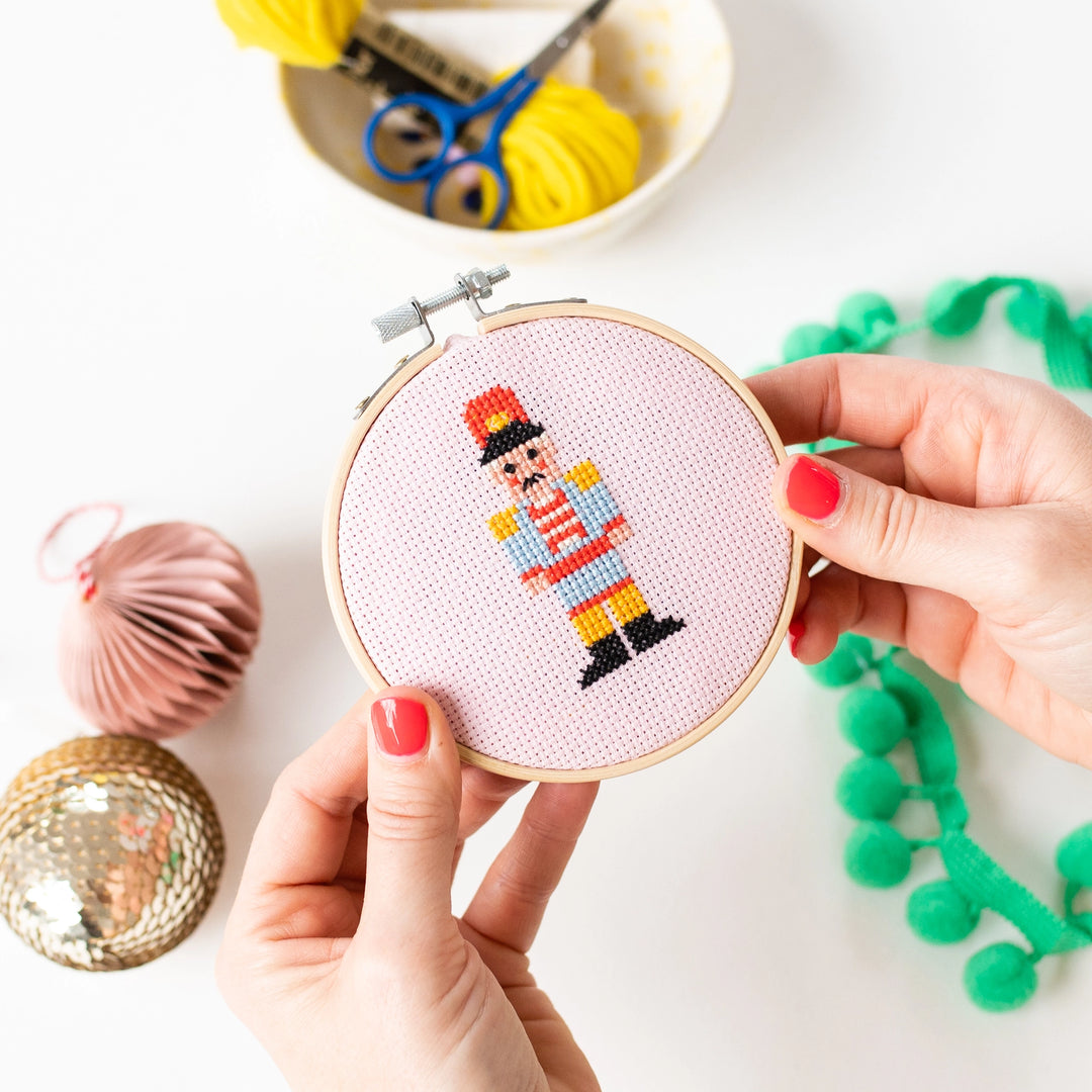 Nutcracker Cross Stitch Kit