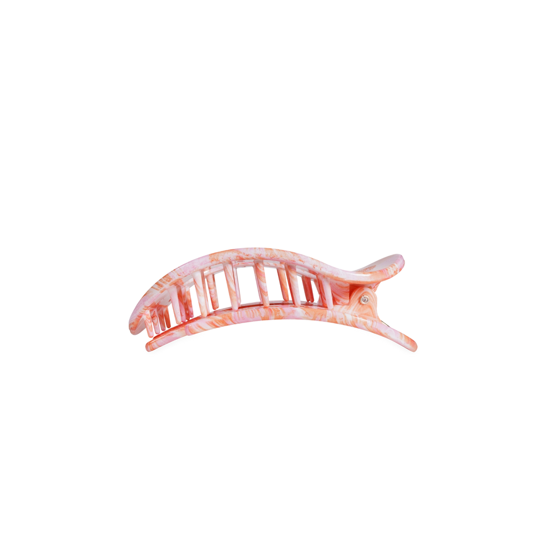 Just Keep Swimming Small Flat Round Teleties Clip