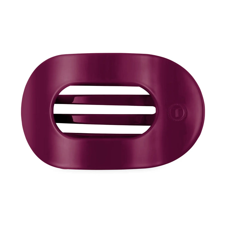 Mulberry Medium Flat Round Teleties Clip