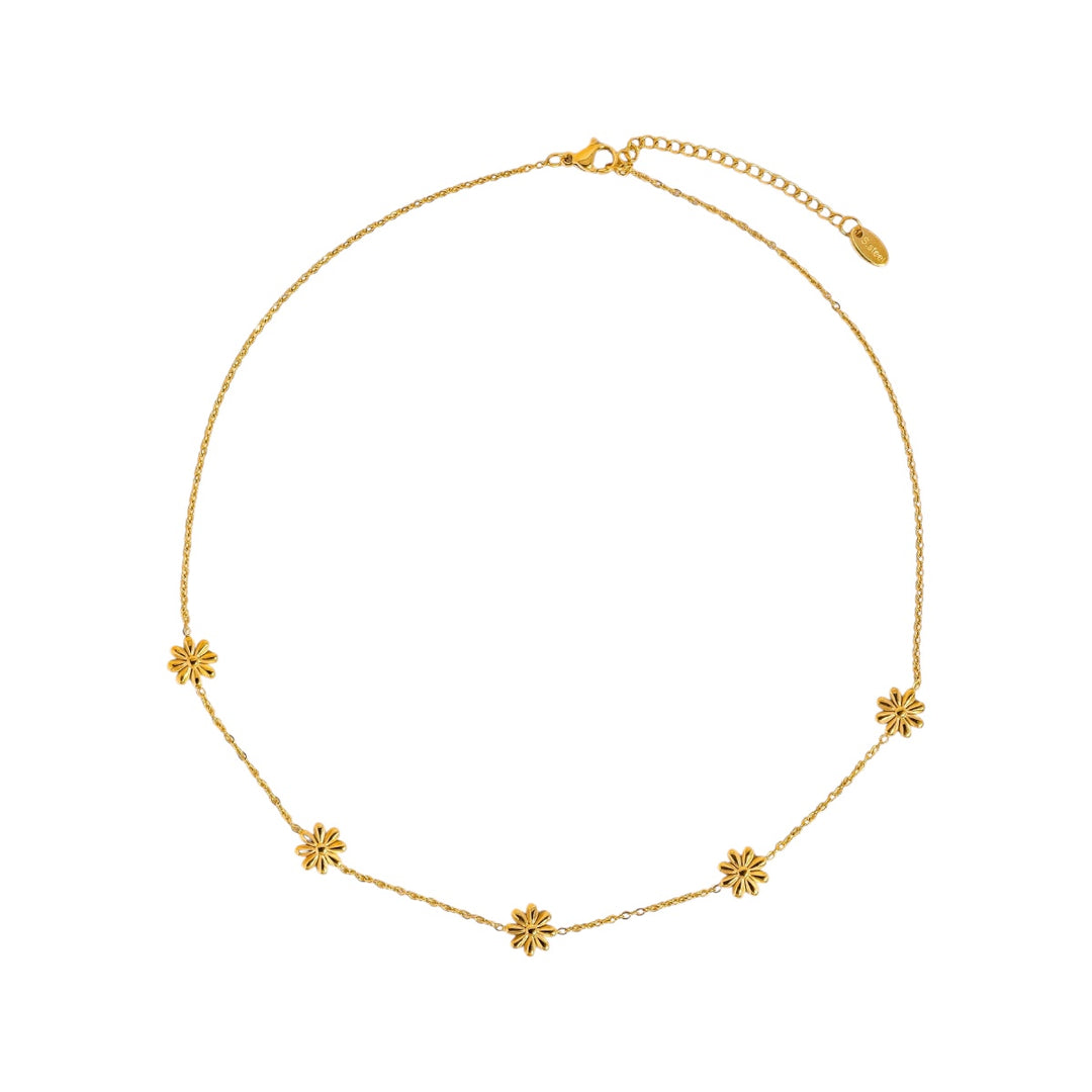 Daisy Chain Water Resistant Necklace