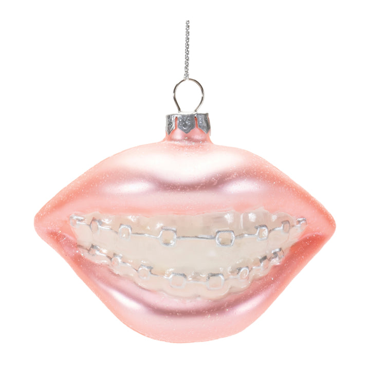 Tinsel Teeth Ornament
