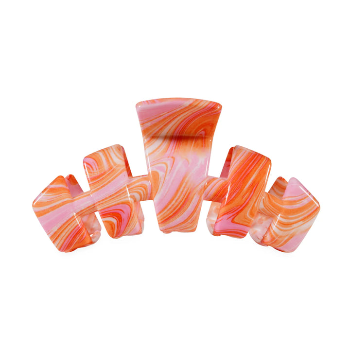 Just Keep Swimming Medium Classic Teleties Hair Clip