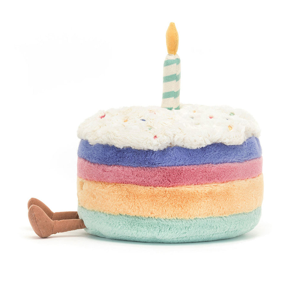Rainbow Birthday Cake Amuseable Jellycat