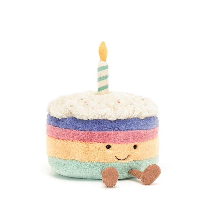 Rainbow Birthday Cake Amuseable Jellycat