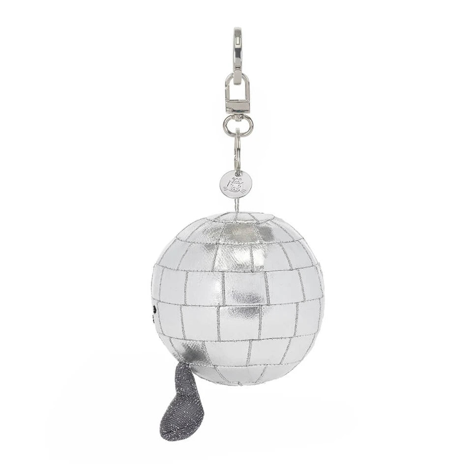 Disco Ball Jellycat Bag Charm
