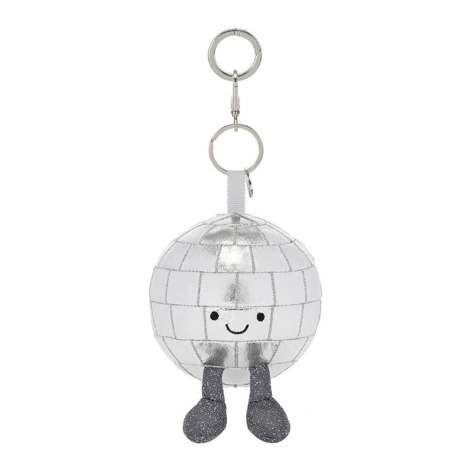 Disco Ball Jellycat Bag Charm