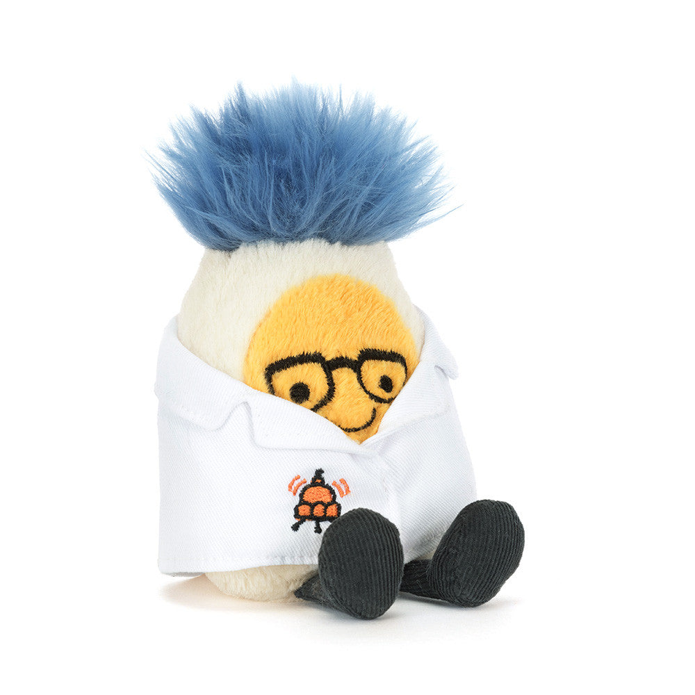 Boiled Egg Scientist Amuseables Jellycat