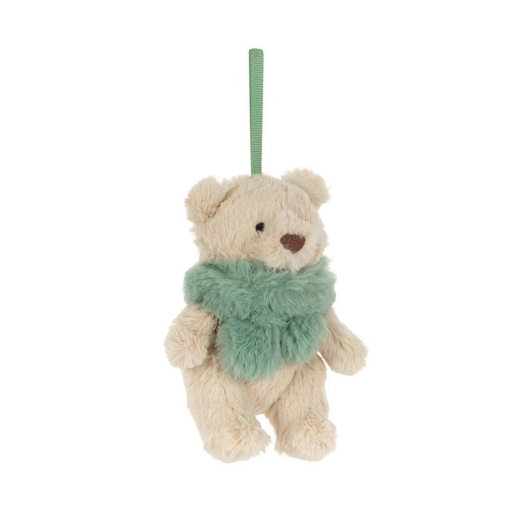 Bartholomew Bear Jr. Winter Warmer Ornament