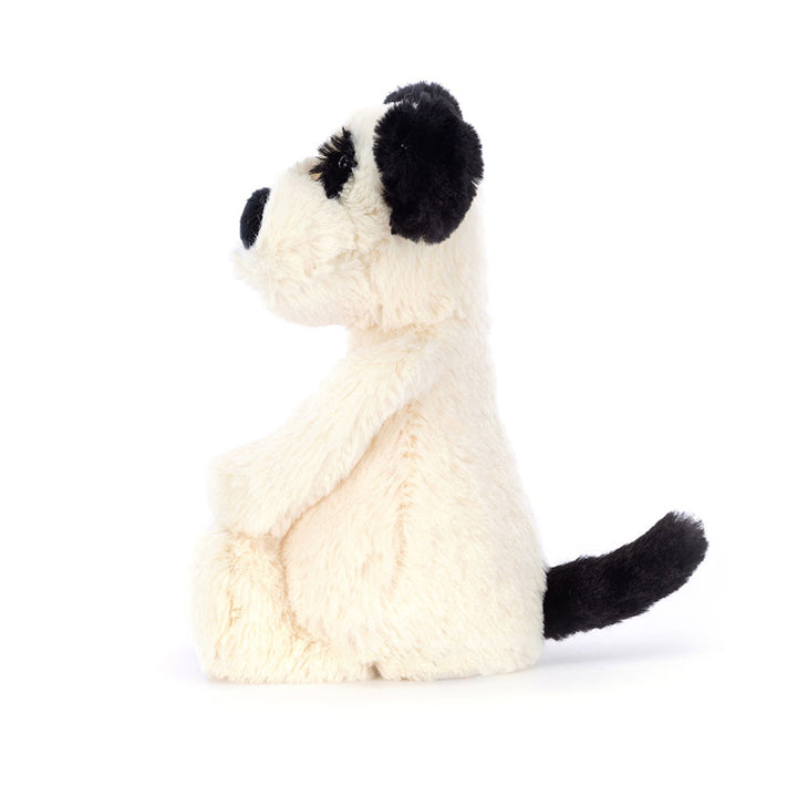 Bashful Black & Cream Puppy Jellycat, Small