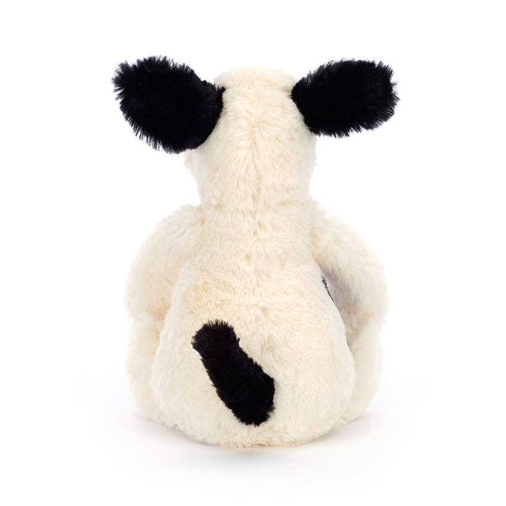 Bashful Black & Cream Puppy Jellycat, Small