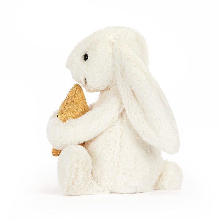 Cream Bunny with Star Jellycat