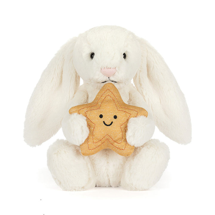 Cream Bunny with Star Jellycat