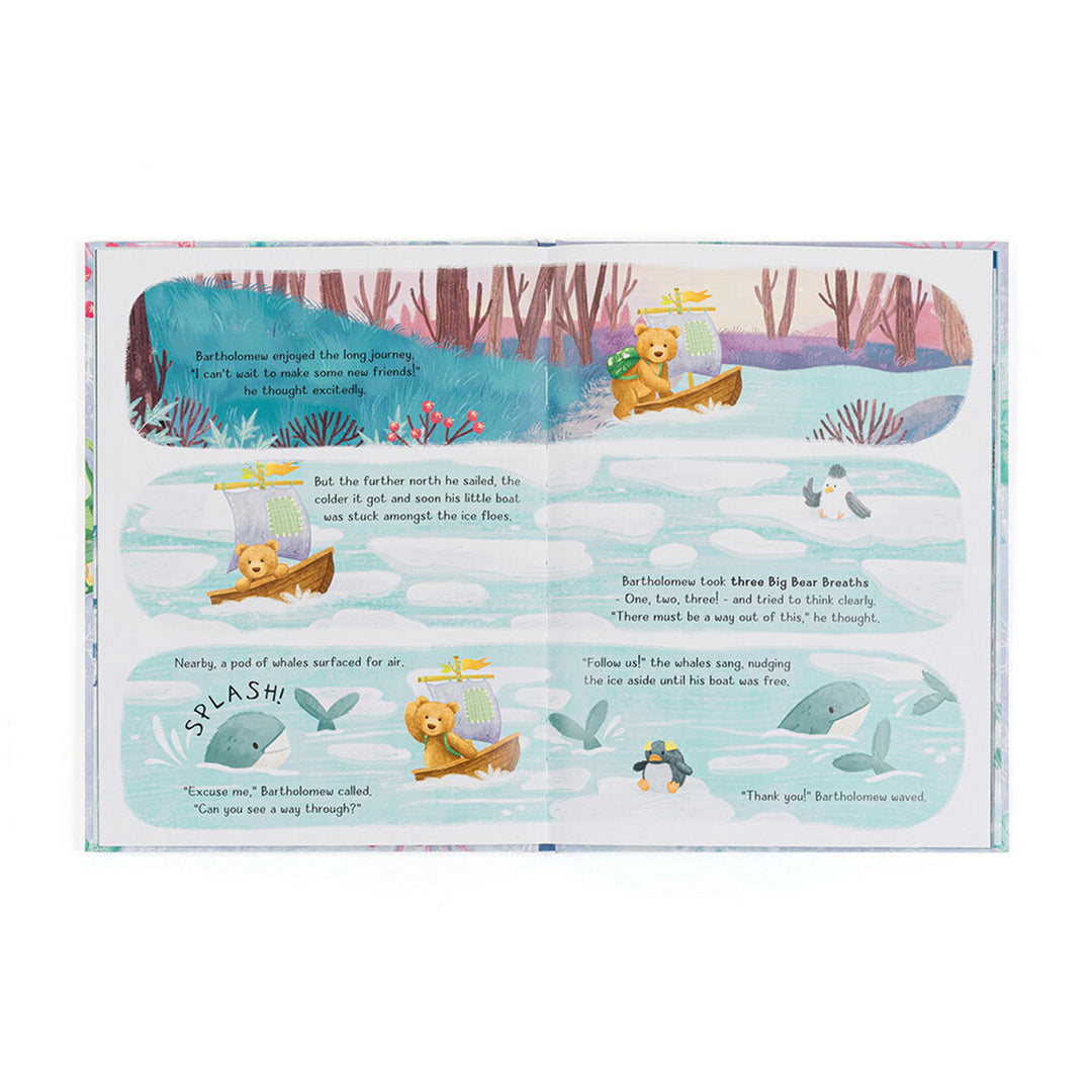 Bartholomew Bear And The Snow Giants Jellycat Book