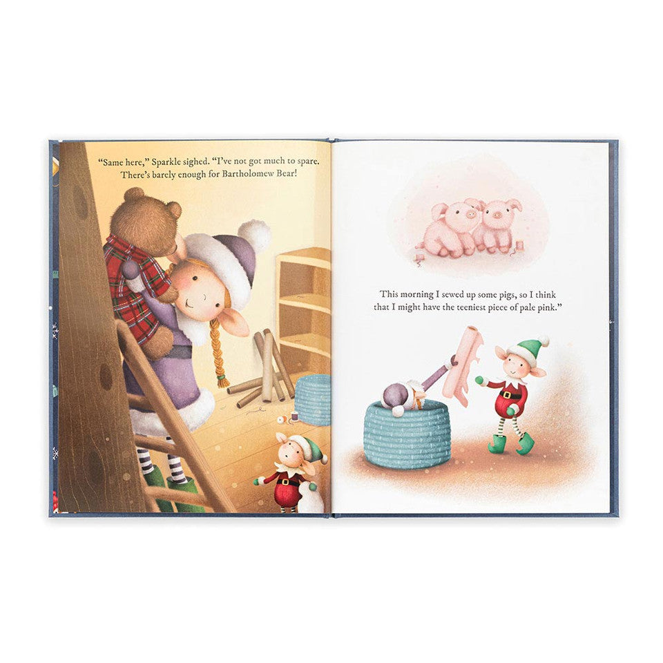 Eldo Elf And The Patchwork Bashful Bunny Jellycat Book