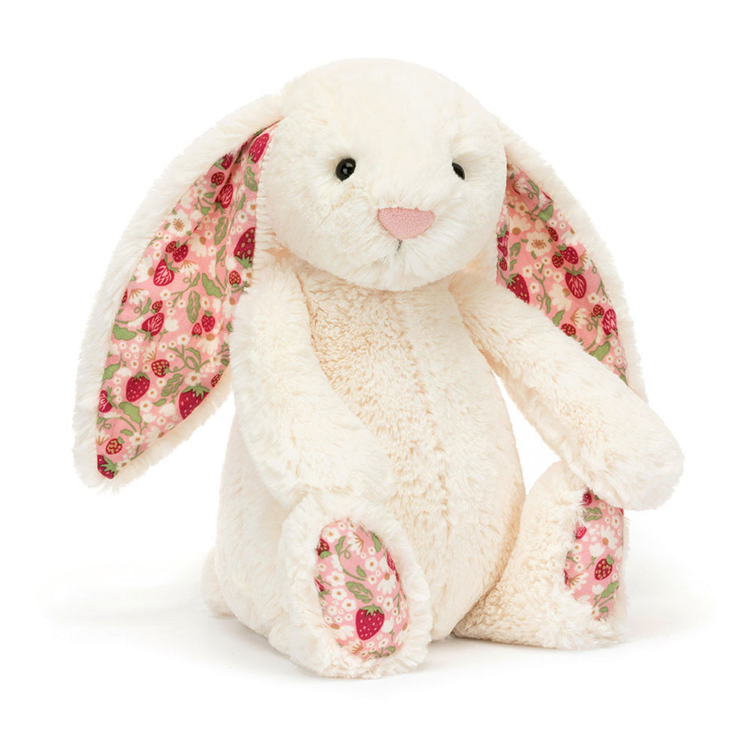 Blossom Cream Berry Bunny Jellycat, Medium