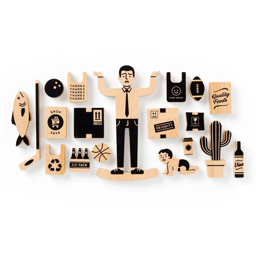 One Trip Nick Wooden Balance Game