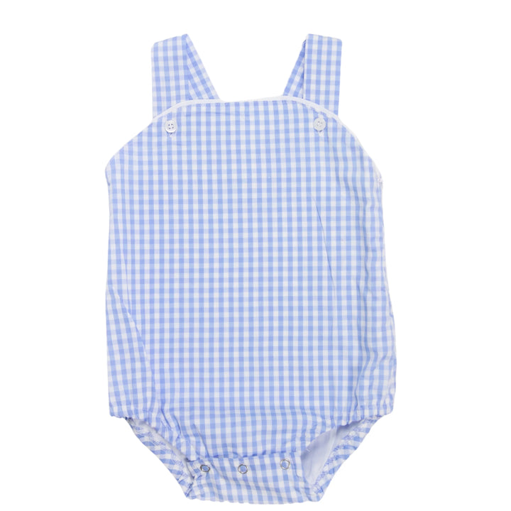 Cotton Gingham Sunsuit