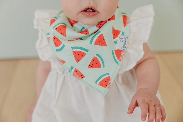 Clementine Bandana Bib Set