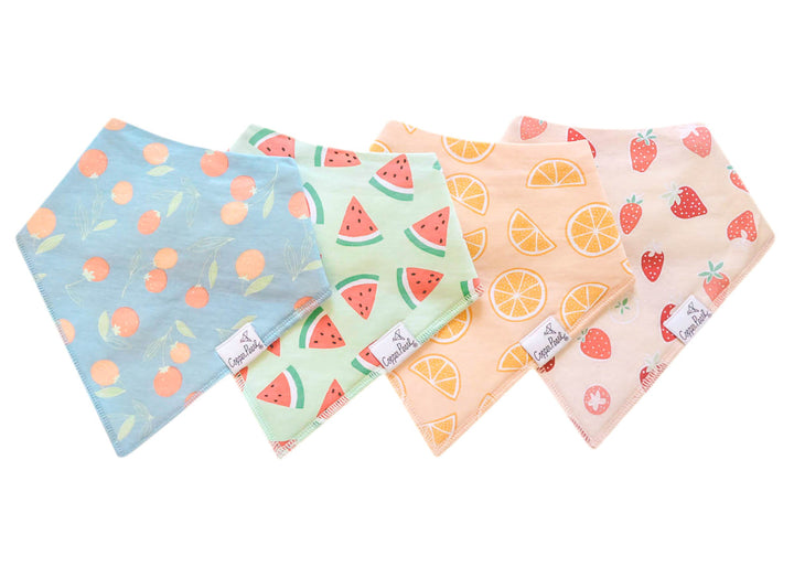 Clementine Bandana Bib Set