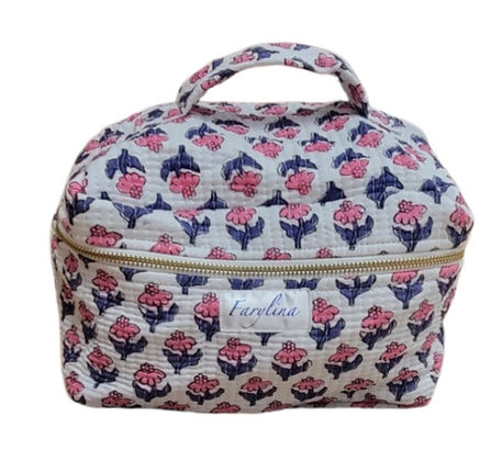 Quilted Toiletry Bag