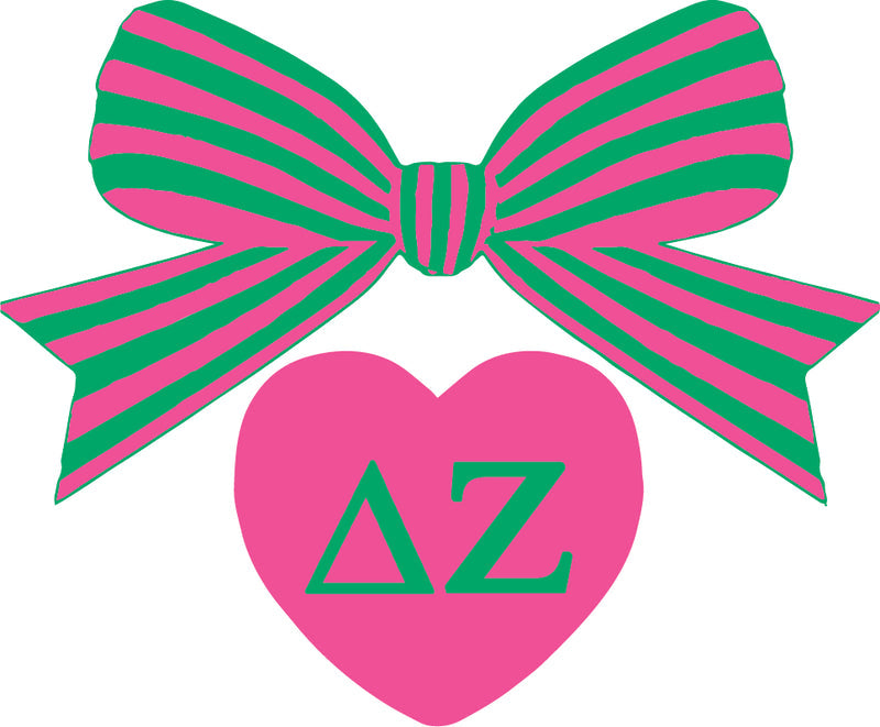 Bow-Dacious Sorority Decal