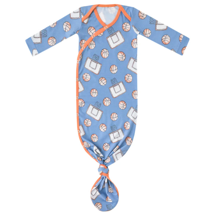 Dunk Newborn Knotted Gown