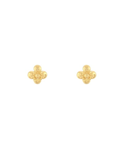 Gold Dipped Flower Studs