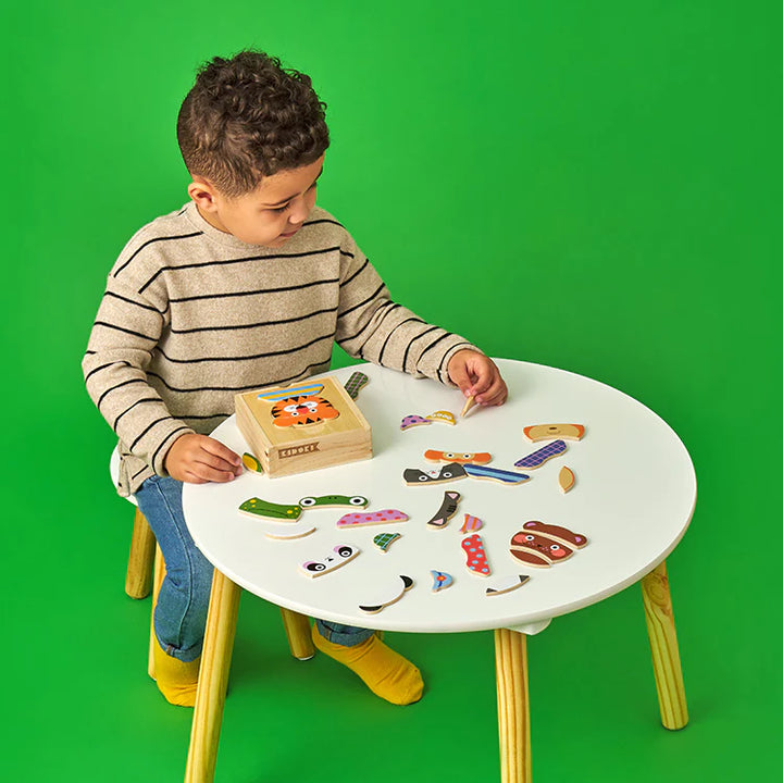 Animal Mix Up Wooden Puzzle