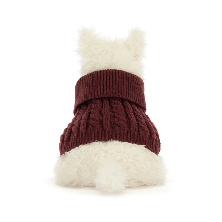 Winter Jumper Monro Scottie Dog Jellycat