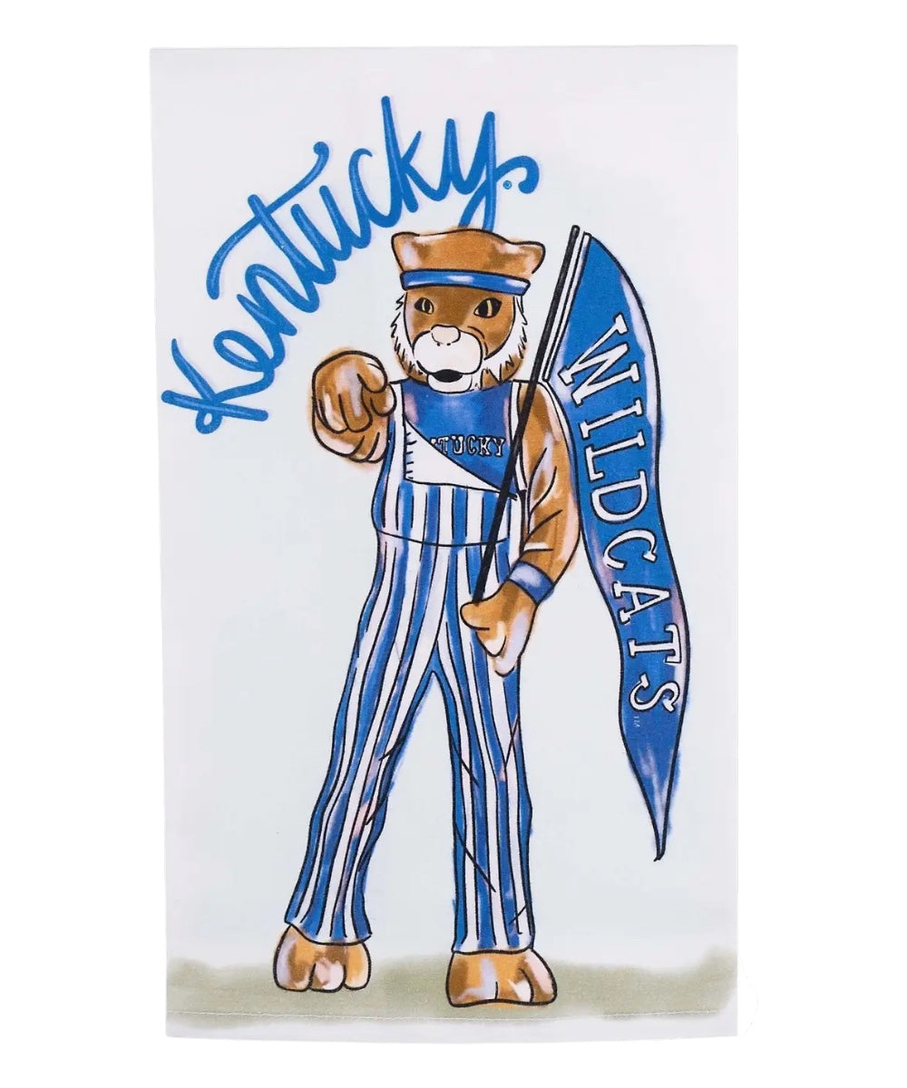 Kentucky Mascot Tea Towel