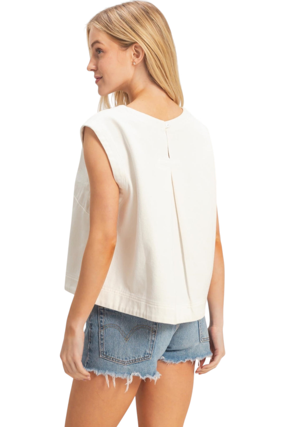 Ranier Denim Swing Top