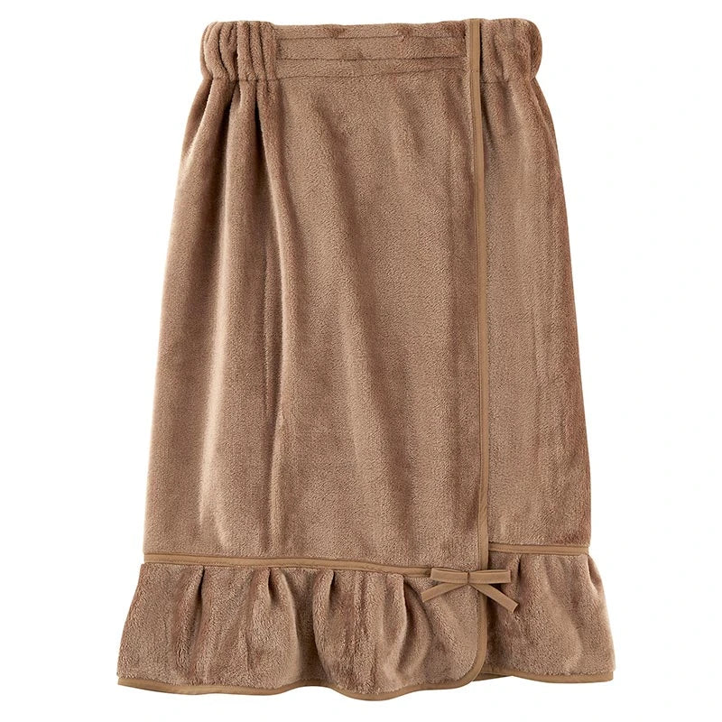 Ruffle Spa Wrap