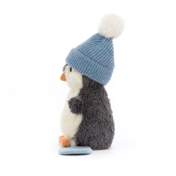 Peanut Penguin Snowboarding Jellycat