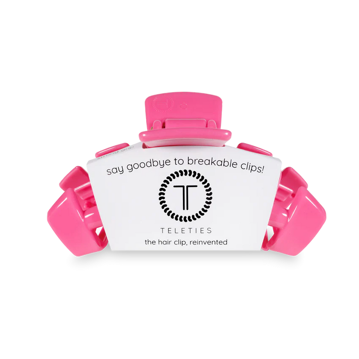 Paradise Pink Medium Classic Teleties Hair Clip