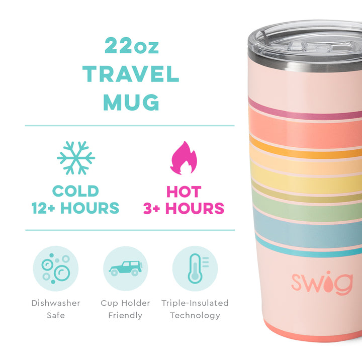 Good Vibrations 22 oz. Swig Travel Mug