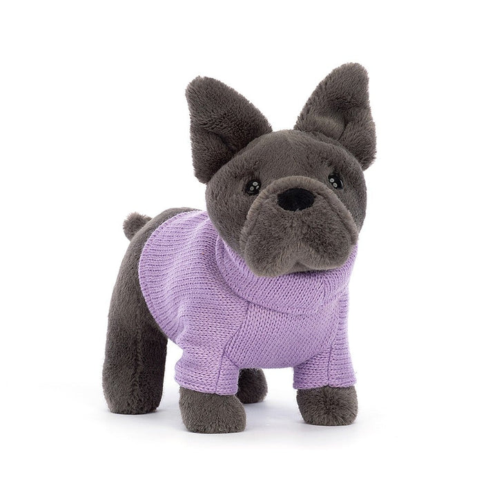 Sweater French Bulldog Purple Jellycat