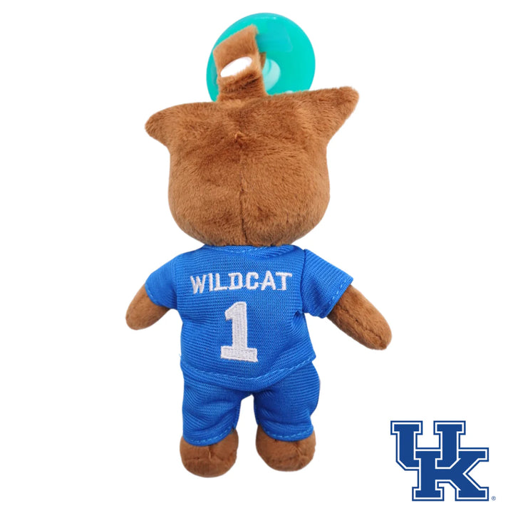 Wildcats Mascot Pacifier Clip