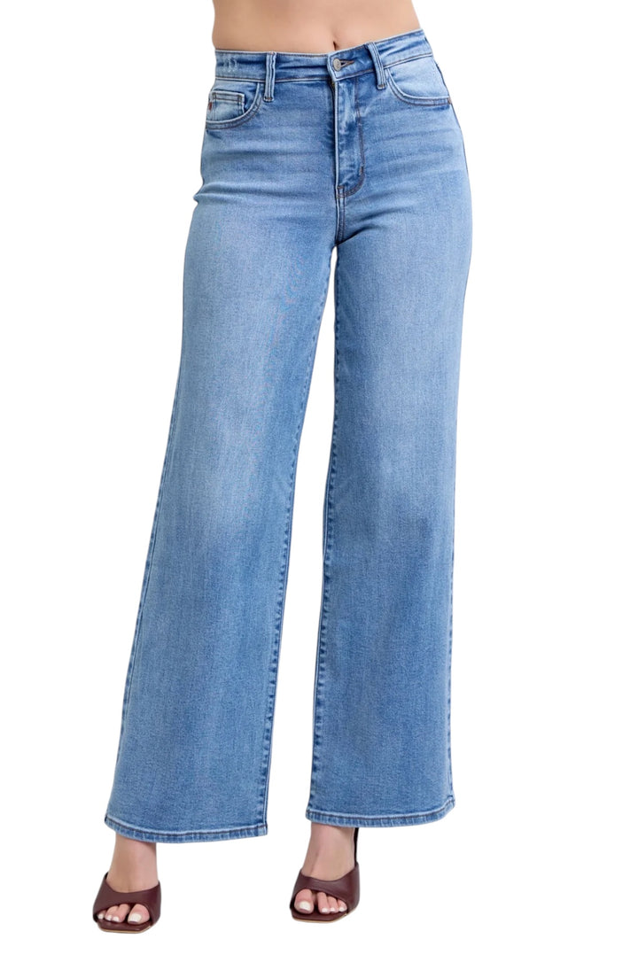 Retro Wide Leg Judy Blue Jeans