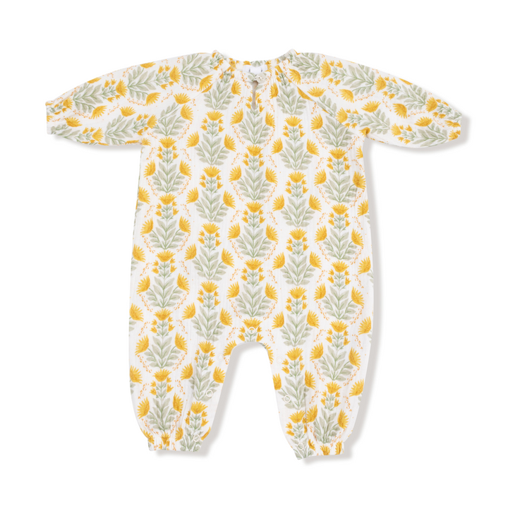 Winter Dandelions Peasant Romper